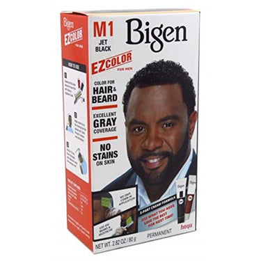 Bigen EZ Color for Men – M1 Jet Black Hair & Beard Dye - ANNS BEAUTY SUPPLY